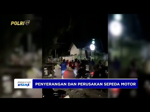 8 PELAKU PERUSAKAN MOTOR YANG DIAMANKAN POLRES TUBAN BERDAMAI DENGAN KORBAN
