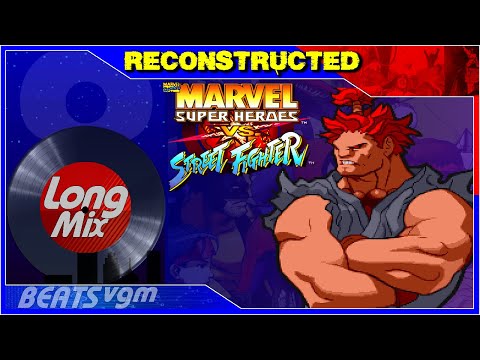 Marvel Super Heroes vs Street Fighter - Theme of Akuma [Reconstructed Long Mix 8-BeatsVGM]