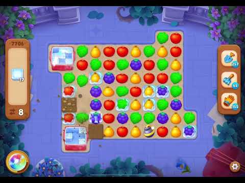 GardenScapes Level 7706 no boosters