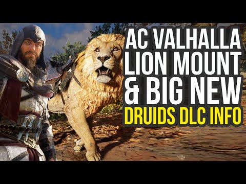 Lion Mount, Basim Outft, Sickle Weapons & More Assassin's Creed Valhalla DLC News (AC Valhalla DLC)