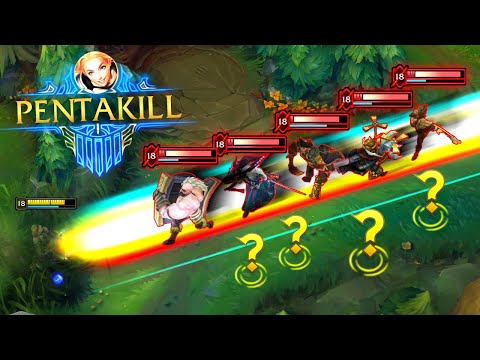 PERFECT PENTAKILL MOMENTS IN LEAGUE OF LEGENDS #14