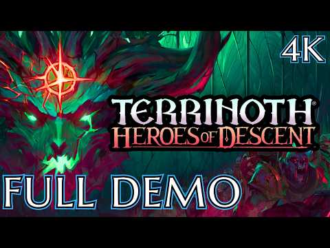 Terrinoth - Heroes of Descent Gameplay Walkthrough (FULL DEMO) [4K 60FPS] No Commentary