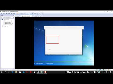 How To Install Windows 7 x64 Bit On VMware®...