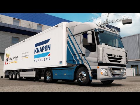 ETS2 1.38 Open Beta RusMap 2.1.1 Iveco Stralis Tver - Tula