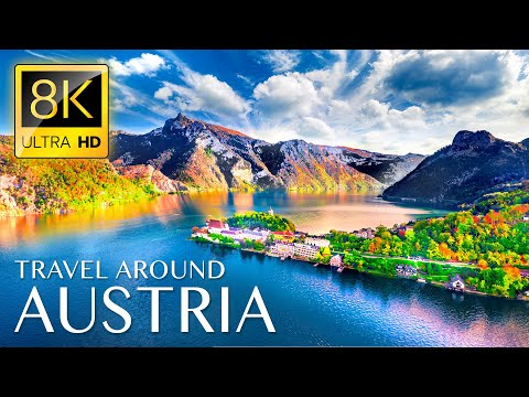 Unique Trip to AUSTRIA in 8K ULTRA HD - Travel to Best Places in Austria with Relaxing Music 8K TV