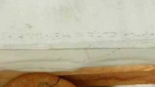 snow crying teardrops