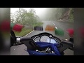 Riding Bike On A Foggy Day