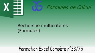 Effectuer une recherche multicritère dans Excel