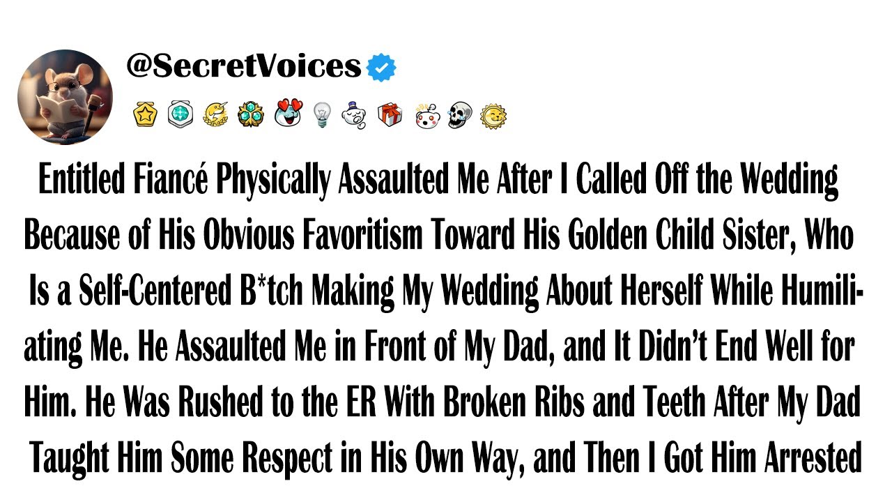 Entitled Fiancé Physically Assaulted Me After I Called Off the Wedding Because of His Obvious Fav...