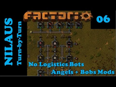 Lets Play Factorio S6E06 - Belts and Inserters