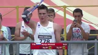 preview picture of video 'WYC Donetsk 2013 - Javelin Throw Boys Final'