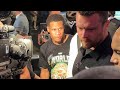 VICTORIOUS Devin Haney after WASHING Regis Prograis embraced by fans!