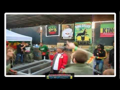 KING SHILOH ft dan hights & chanter - emperor haile selassie i \ raw dubvideo pt15 @ reggae bus 2012