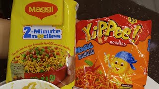 Maggi Vs Yippee!😍Which is your favorite? /Maggi Noodles Vs Yippee Noodles😋😘 #Shorts