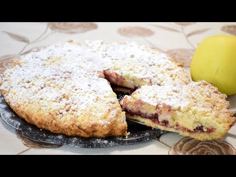 Crumbled Apple and Jam