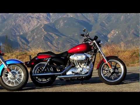 2012 Harley-Davidson Sportster SuperLow vs Triumph America