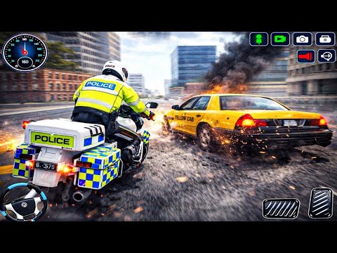 🏍️🚨 High-Speed Police Bike Chase Simulator 3D | Extreme Cop Bike Pursuit | Android Gameplay