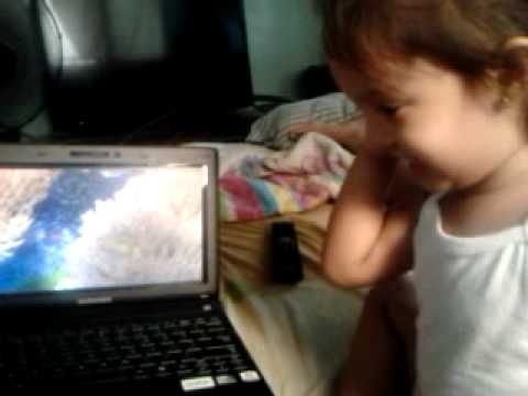 Zi counting while watching Nemo