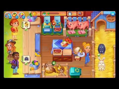 Cooking Farm - Hay & Cook Game - Level 133 🍎🌻🫐 - No Boosters - FULL STORY - CaroGamesNL
