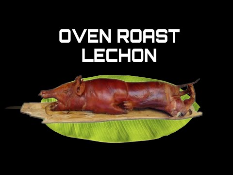 HOW TO COOK OVEN ROAST LECHON CINNAMON FLAVOURED LECHON QUICK AND EASY RECIPE