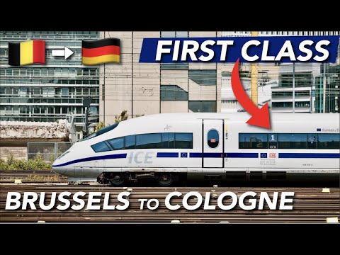 Brussels to Cologne on the ICE INTERNATIONAL