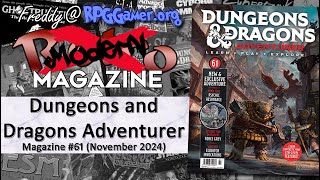 Dungeons & Dragons Adventurer #61 (Hatchette Partworks, November 2024) | Modern Magazine