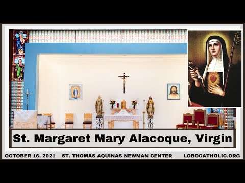 St. Margaret Mary Alacoque, Virgin