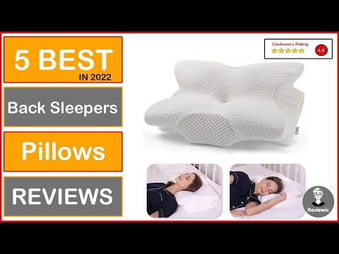 ✅ Best Pillow For Back Sleepers Amazon In 2022 ✨ Top 5 Tested & Buying Guide