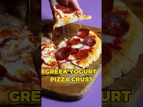 High protein pizza crust 💪 #pizza #protein