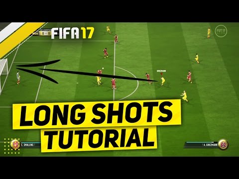 FIFA 17 IMPOSSIBLE TO DEFEND LONG SHOT TUTORIAL - THE SPECIAL TRICKS TO ALWAYS SCORE FROM LONG RANGE