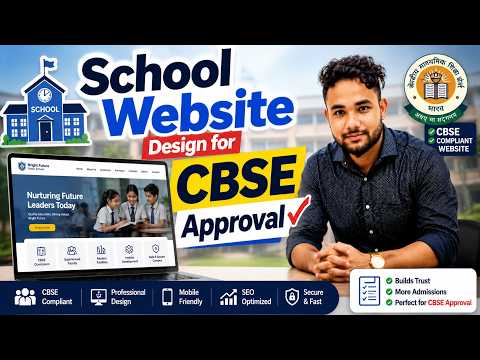 School Website — Live Client Project — client website video
