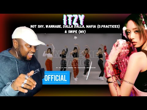 DISCOVERING ITZY (2) Dance Practices - Not Shy, Wannabe, Dalla Dalla, Mafia & Swipe (MV)