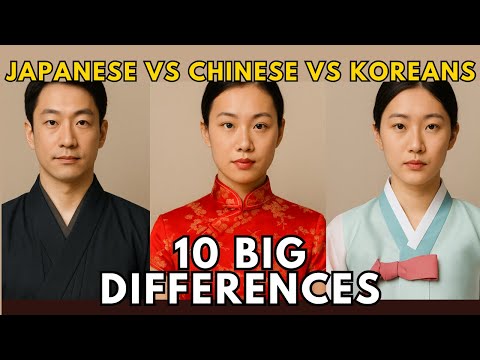 10 Mind-Blowing Differences Between Japanese, Chinese, and Koreans