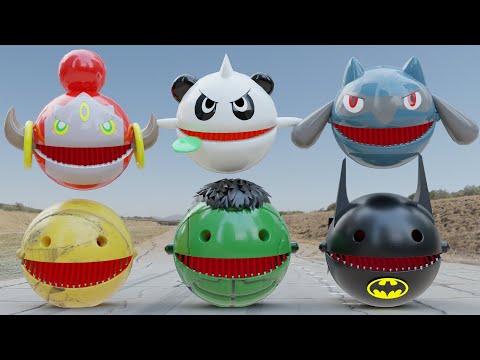 Best ROBOT PACMAN videos | Pacman (hulk, Hoopa, Pancham, Cat, Lava) | Cartoon Compilation #1