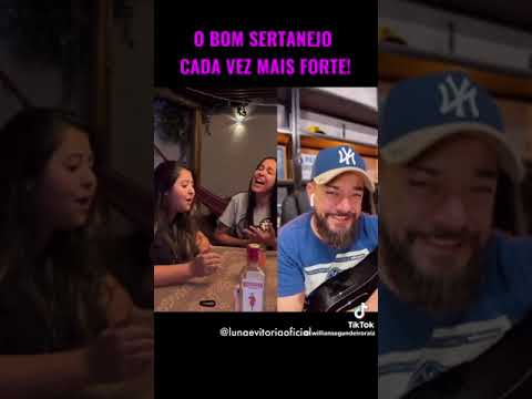 O BOM SERTANEJO RAIZ CADA VEZ MAIS FORTE/ LUNA E VITÓRIA