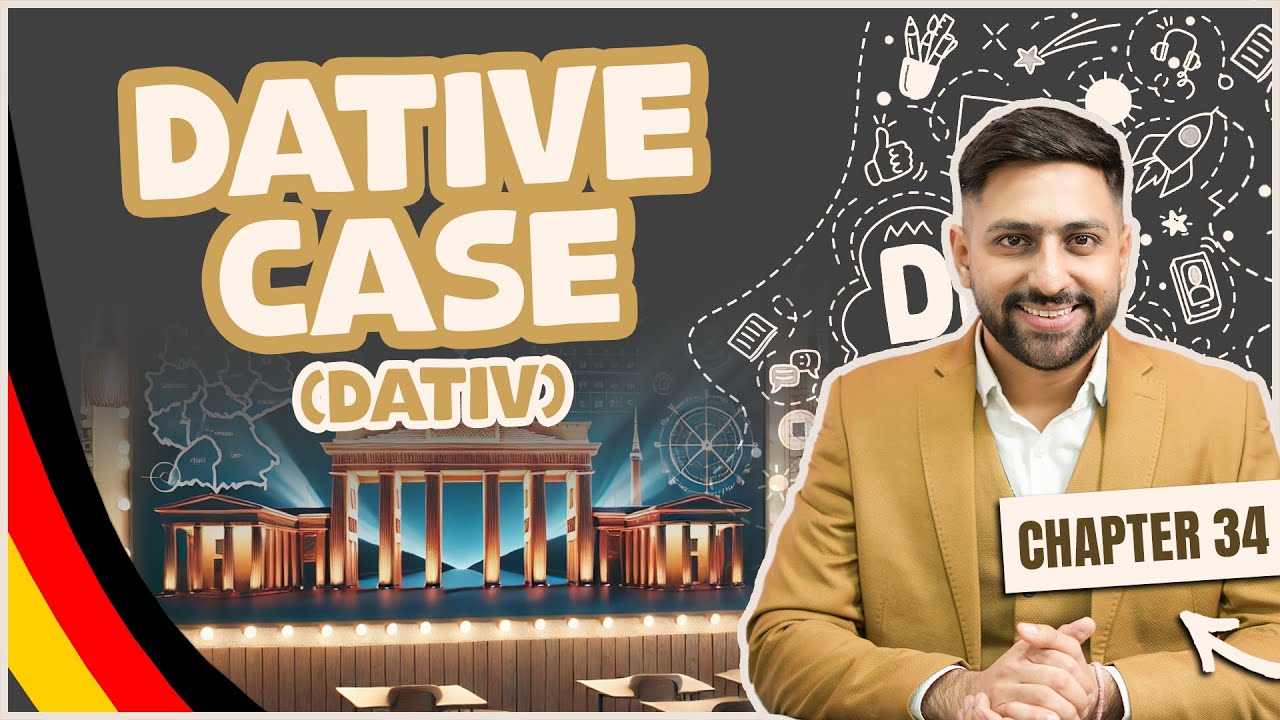 Chapter 34: Dative Case (Dativ) | Learn German A1 Series 2025 – Score 100/100 in the Goethe A1 Exam