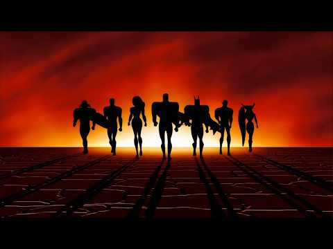 Abertura da animação da Liga da Justiça | HD