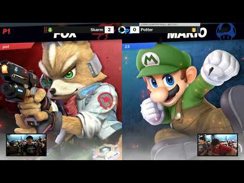 Sink or Swim 125 Losers Quarter Finals - Skarm (Mario) vs Potter (Fox)