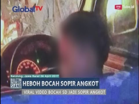 Heboh!!! Angkot di Bandung Dikendarai Oleh Seorang Bocah -  BIS 28/04