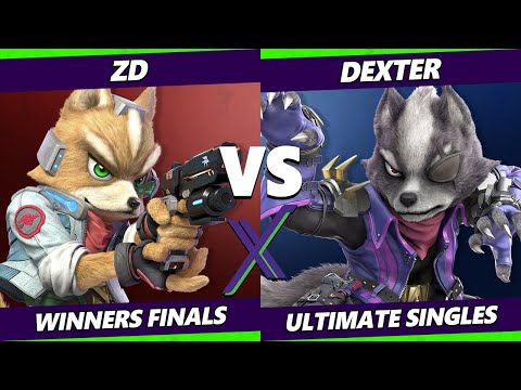 S@X 482 Winners Finals - ZD (Fox) Vs. Dexter (Wolf) SSBU Smash Ultimate Tournament