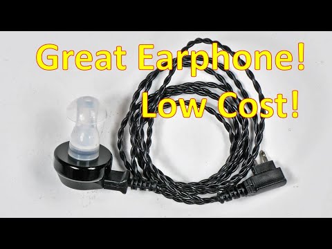 Crystal Radio-Found! Cheap Earphone, GREAT Quality!