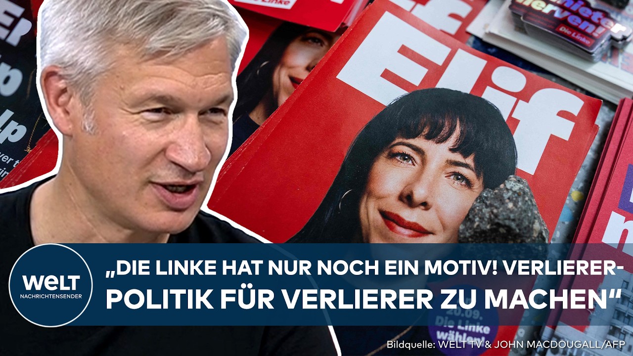 BERLIN: "Kompensation von Neidgefühlen" – Ulf Poschardt schießt scharf gegen Die Linke