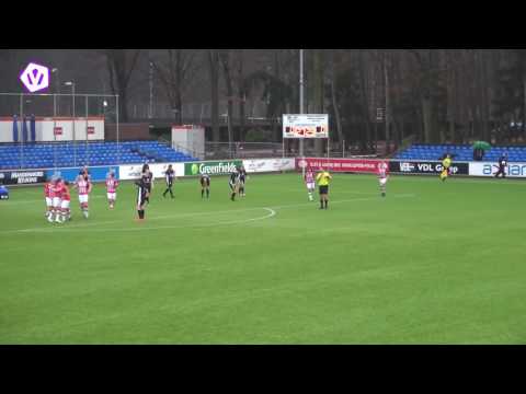 Goal Nadia Coolen PSV Vrouwen-Telstar Vrouwen 1-0