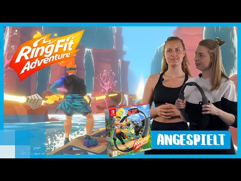 Nintendo Ring Fit Adventure: Erste Welt des Fitness-Abenteuers angespielt 💪(2021)