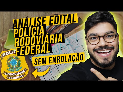 Análise Edital PRF 2021 Em 13 Minutos Sem Te Vender Curso