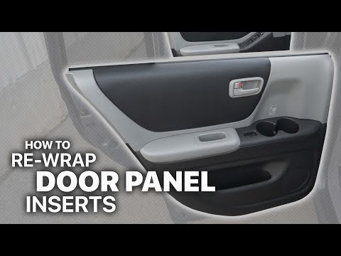 How To Pattern and Re-Wrap Door Panel Inserts In Vinyl - LeatherSeats.com