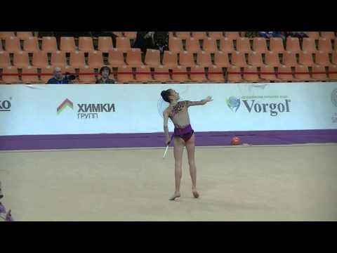 Ivanova Polina (BUL)  clubs  Grand Prix Moscow  2016 qual