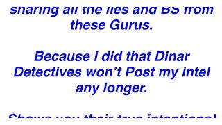 NINJA DINAR OWNS DINAR DETECTIVES