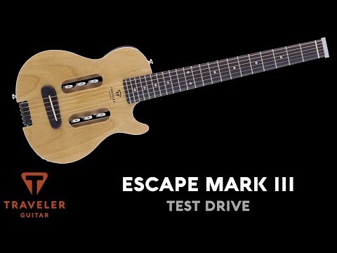 Escape Mark III Acoustic-Electric Travel Guitar w/ Gig Bag