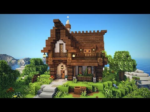 BlaqPrune - Minecraft: How to build a Medieval House!